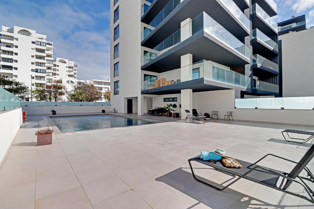Sky Beach Apartment Quarteira Kültér fotó
